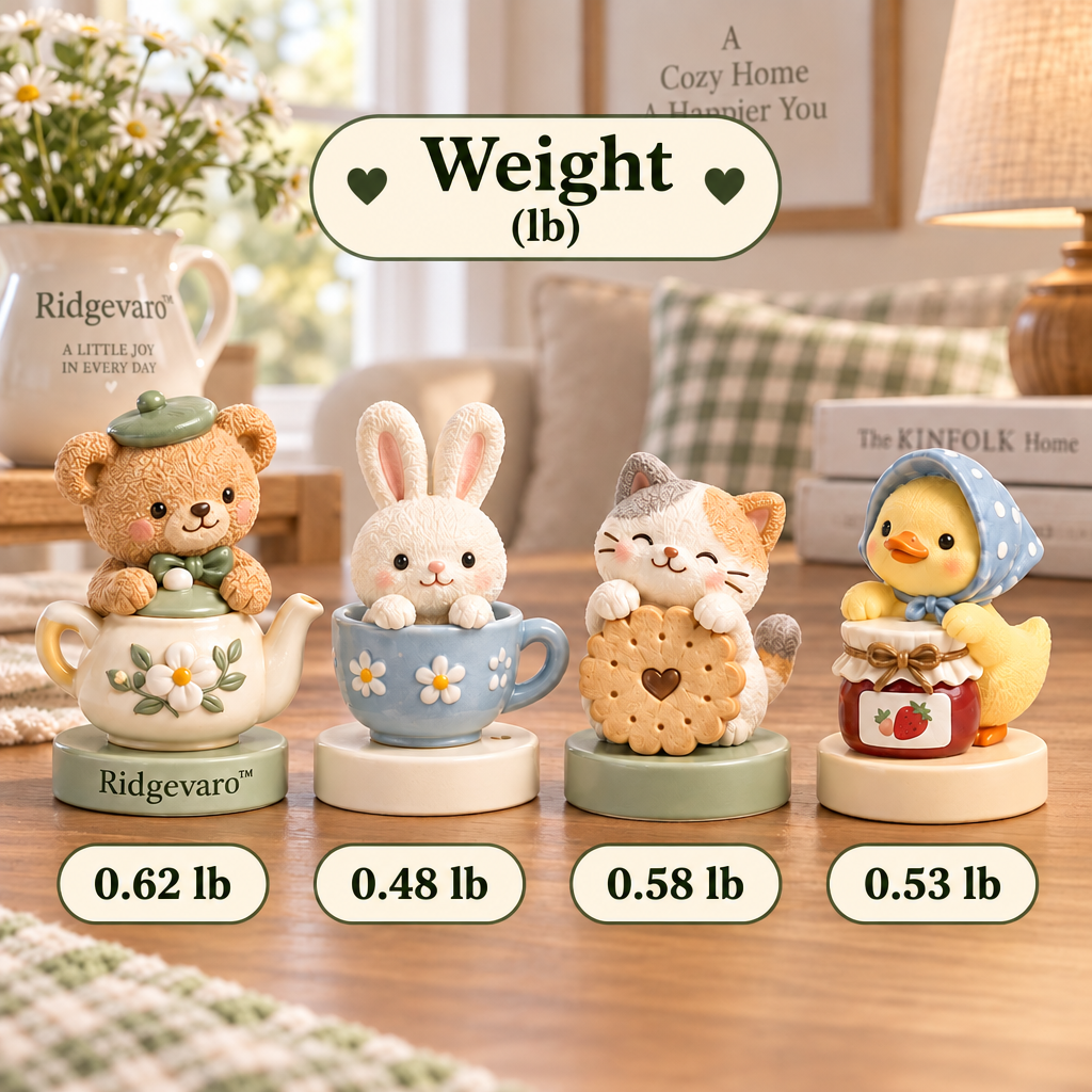 Ridgevaro Cozy Cottage Animal Mini Figurine Set image 4