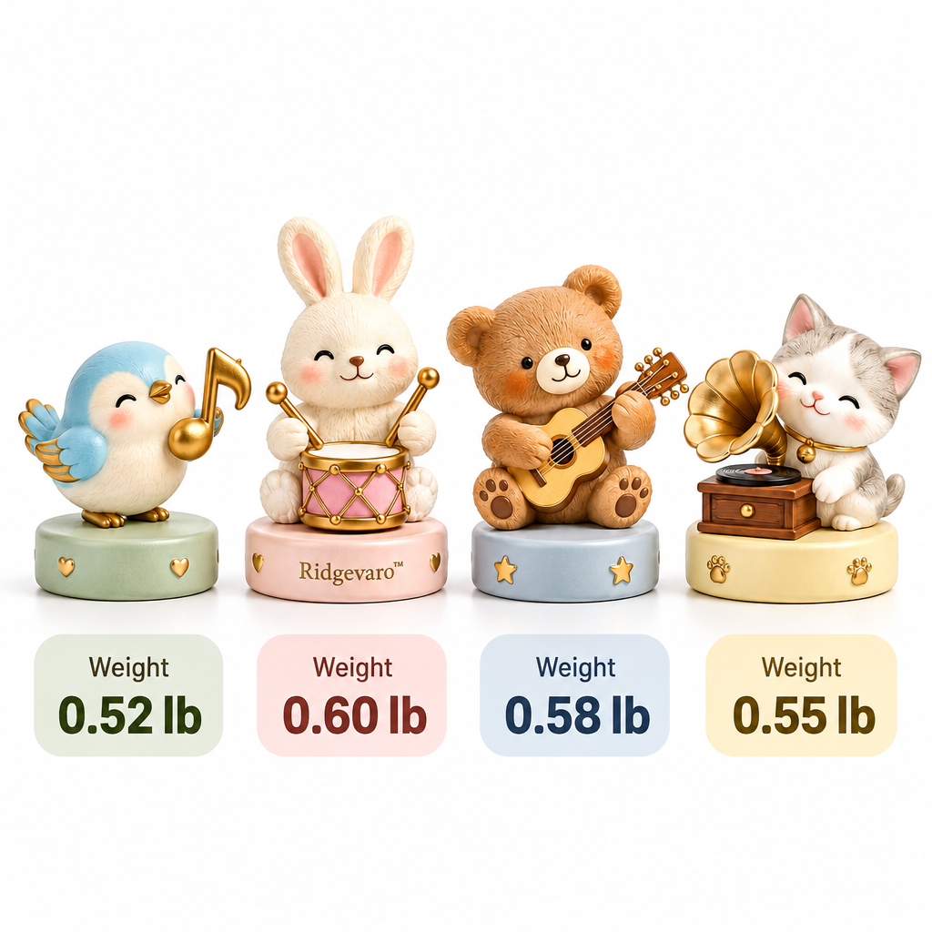 Ridgevaro Little Melody Animal Mini Figurine Set image 4