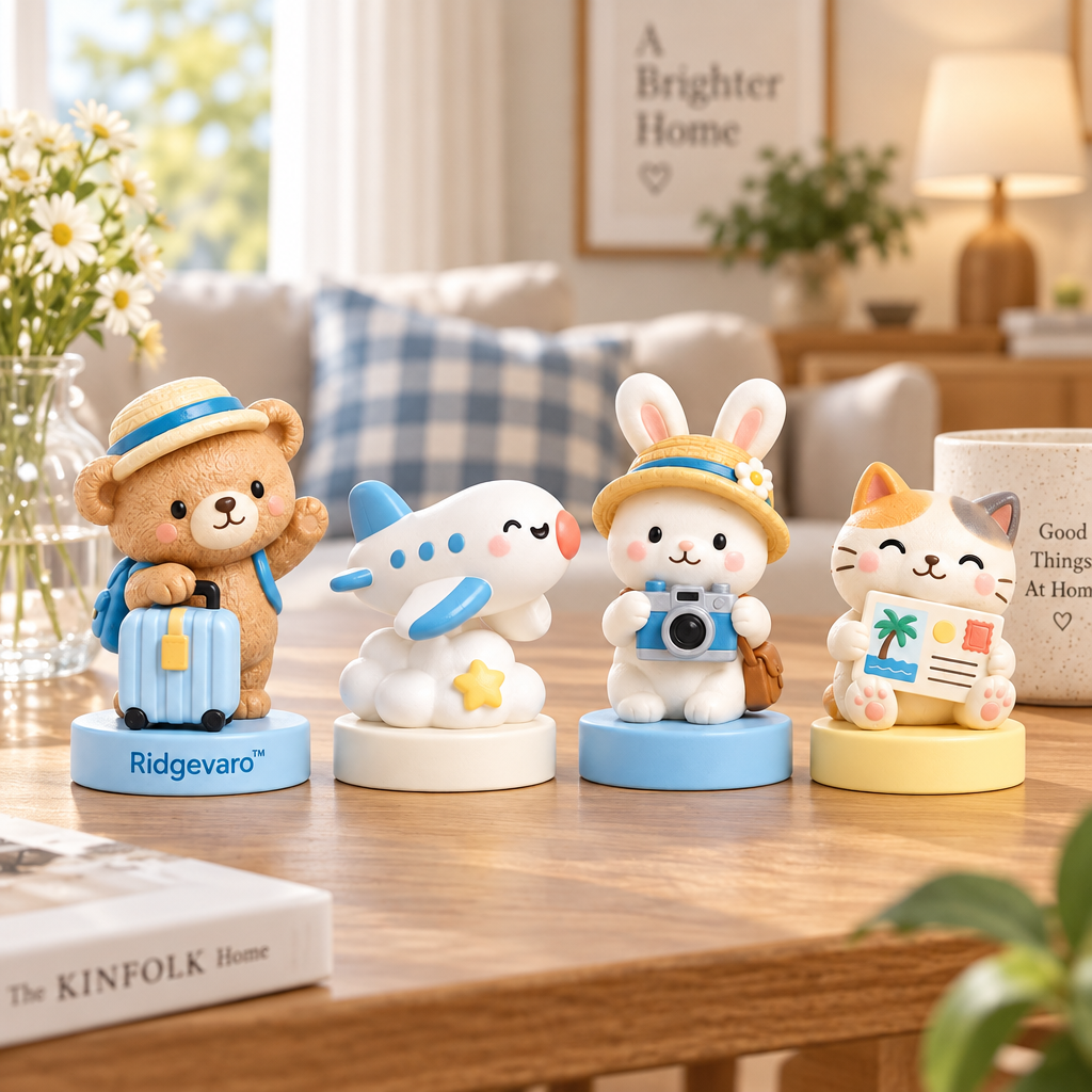 Ridgevaro Little Travel Buddies Mini Figurine Set image 1
